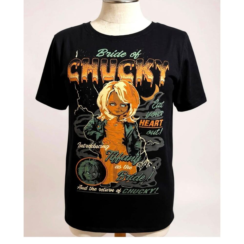 Torrid 4 (4X 26) Bride of Chucky Tiffany Horror Movie Halloween T Shirt Punk New